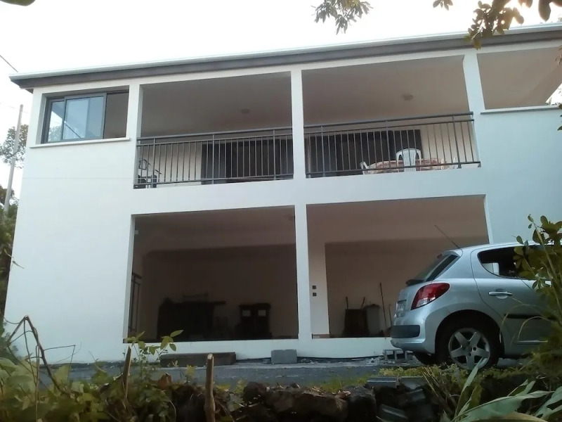 House with 2 Bedrooms in Sainte Rose, with Wonderful Sea View, Furnished Garden And Wifi - 2 Km From the Beach