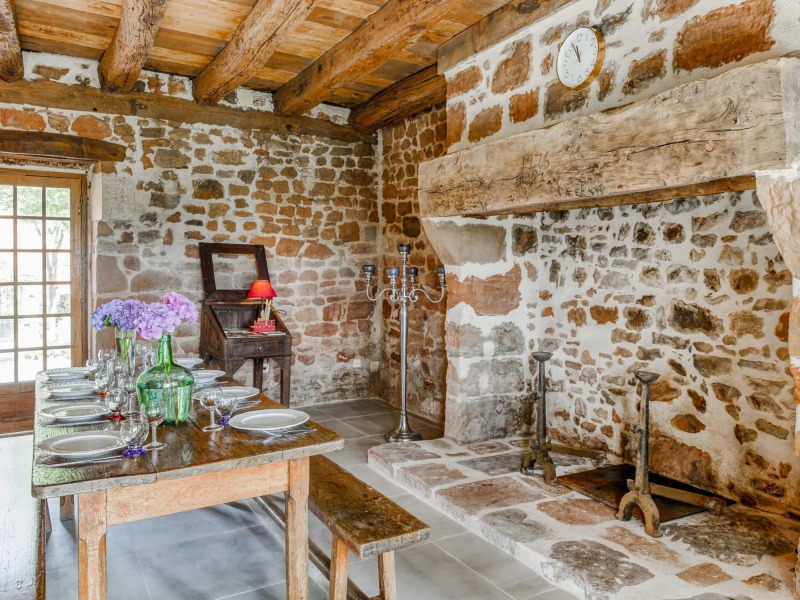 Spacious, Authentic Farmhouse in a Hamlet With Magnificent View and Pool