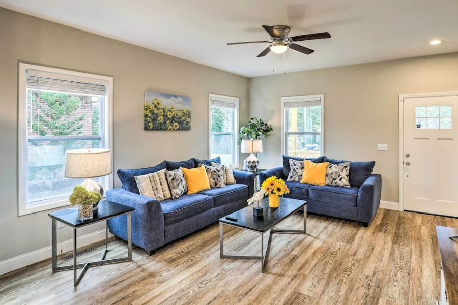 Modern Candler Home w/ Deck & Yard!