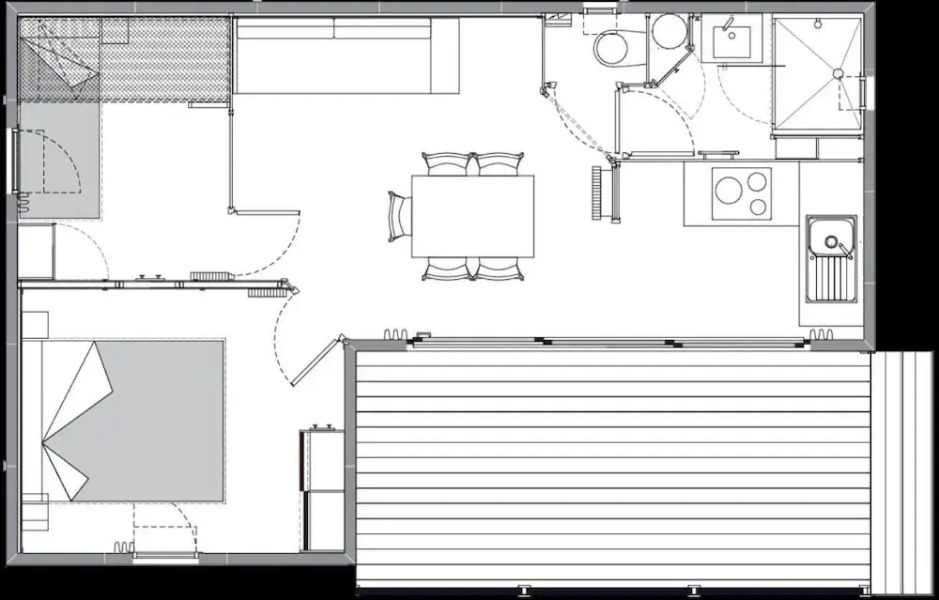 Chalets Bois Moulin de Chaules