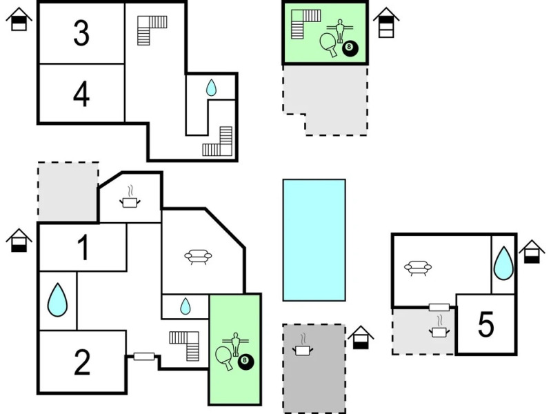 Amazing Home in Peruski With Wifi and 5 Bedrooms