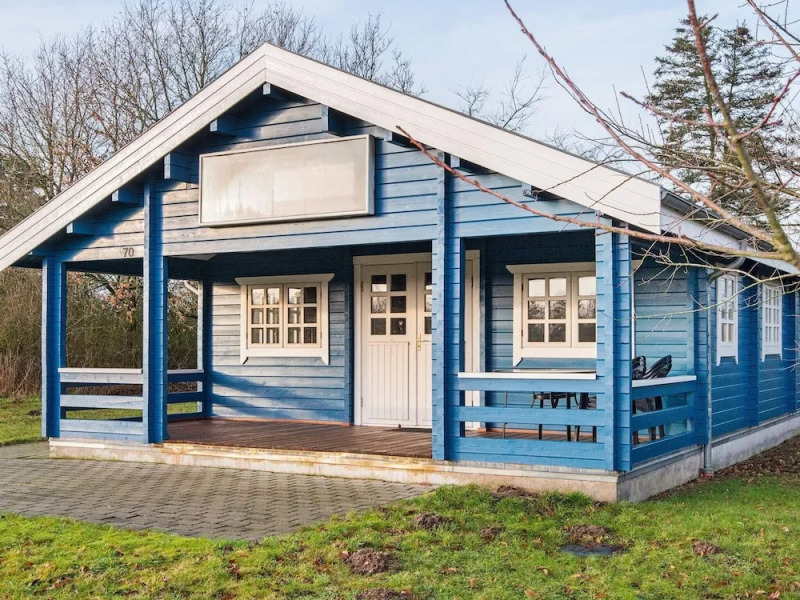Vibrant Holiday Home in Jutland With Roofed Terrace