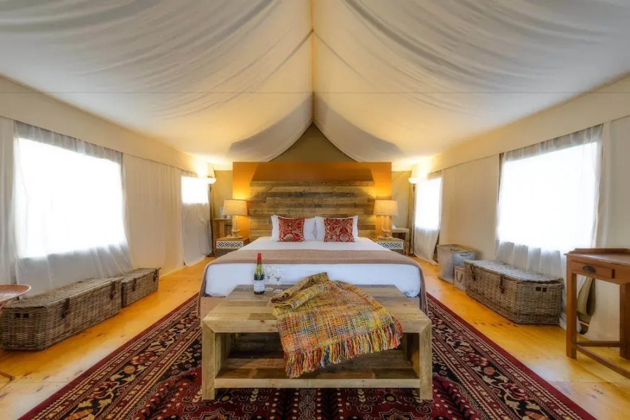 Glamping at Truffle Lodge