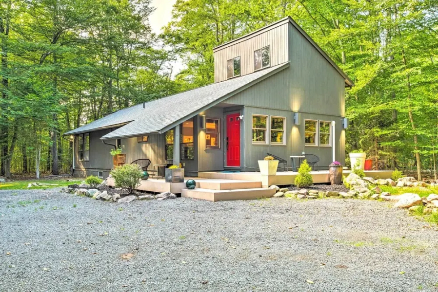 Pet-friendly Pocono Pines Rental w/ Hot Tub!