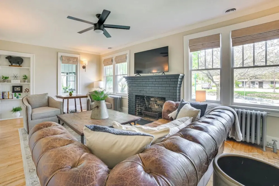 Walk to Dtwn: Cozy Home w/ Fireplace in Charlevoix
