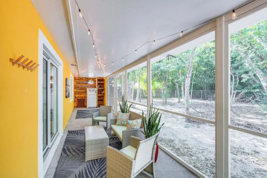 Walk to Harry Harris Beach: Getaway w/ Grill!