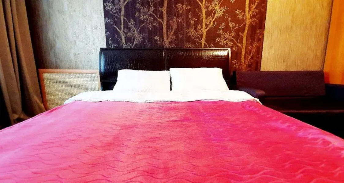 Two pillows on street Torch of Socialism, 18