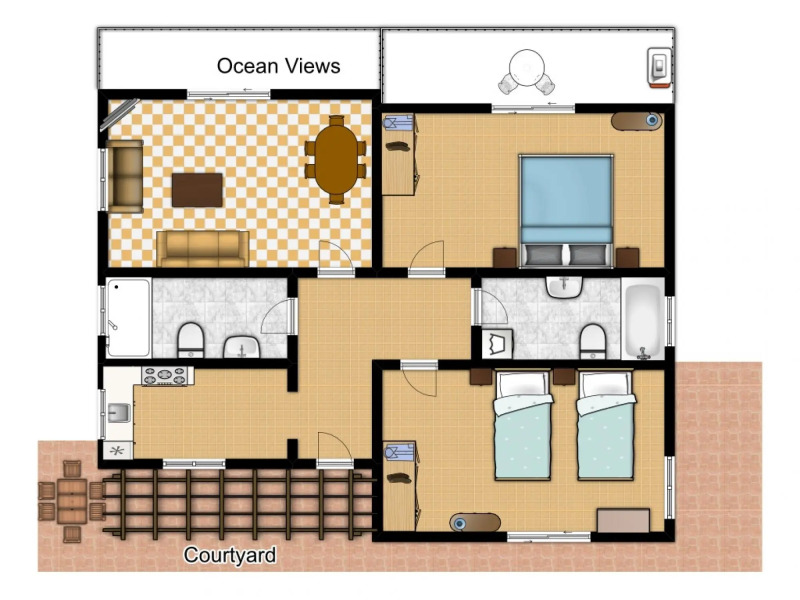 Villa Lina Large Private Pool Walk to Beach Sea Views A C Wifi Eco-friendly - 2171