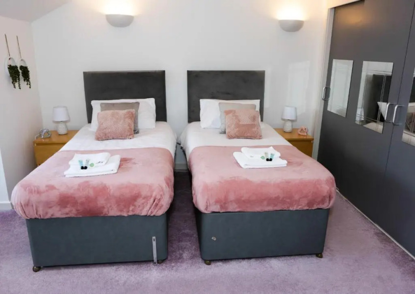 Blue Apartment, 2 Bedroom with Balcony, Netflix