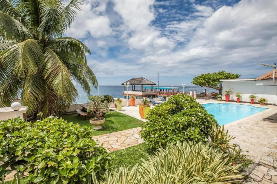 TAHITI - Bungalow Tiamao Tipanier Sea View