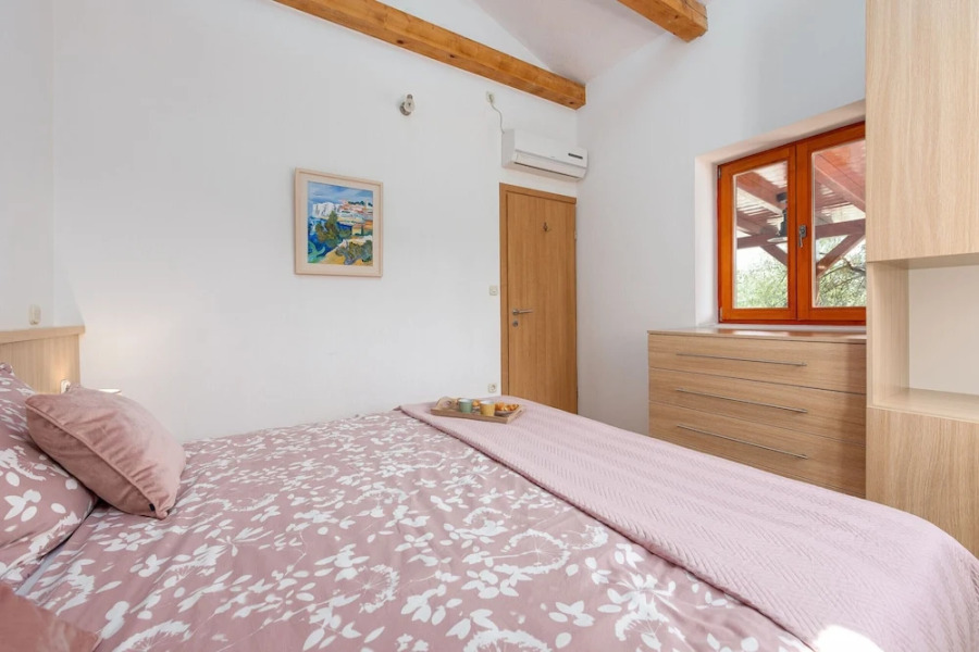 Stone house M&A with pool