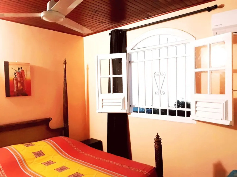 House with 2 Bedrooms in Le Carbet, with Wonderful Sea View, Furnished Garden And Wifi - 500 M From the Beach