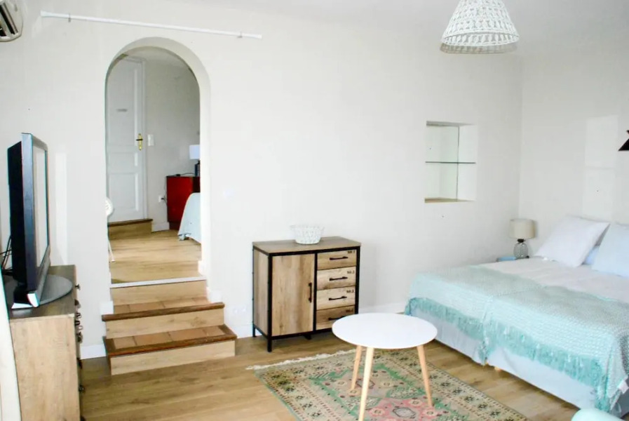 House with 2 Bedrooms in San-Martino-Di-Lota, with Wonderful Sea View, Shared Pool, Enclosed Garden - 500 M From the Beach