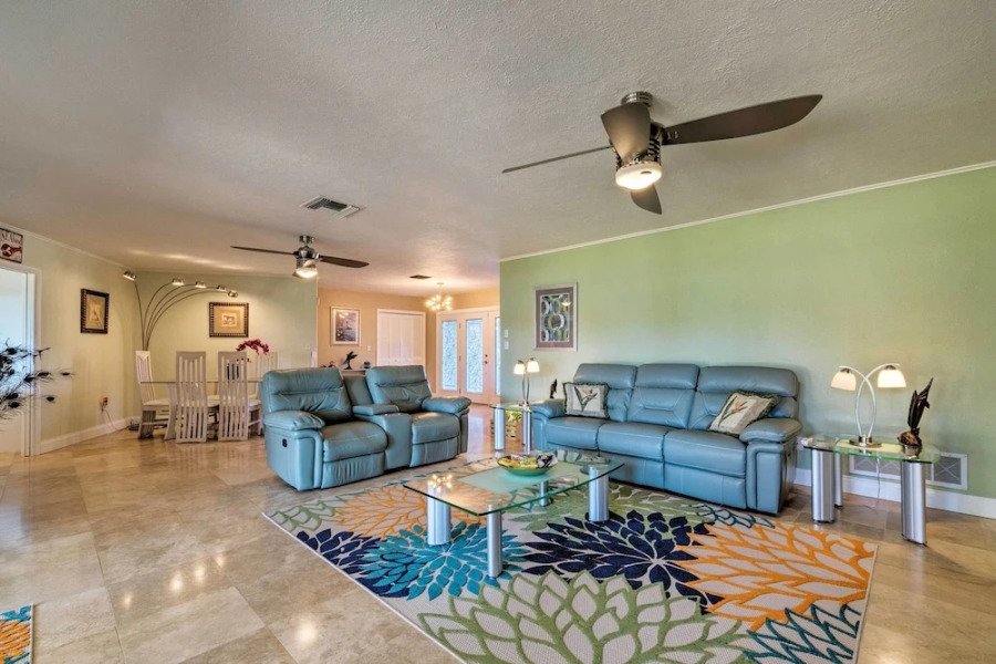 Bayfront Florida Retreat w/ Boat Lift & Fire Pit!