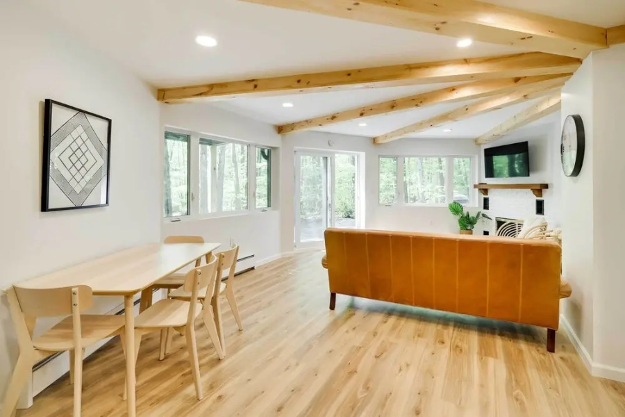 Scenic Pocono Pines Apartment w/ Fire Pit!