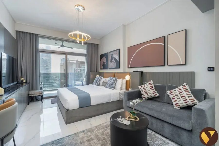 MAG318 Lux Burj Khalifa Walk Pool View