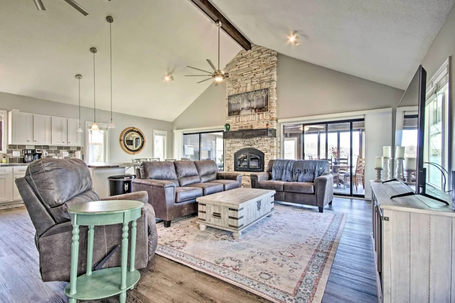 Boat Dock + Scenic Decks: Lake of the Ozarks Gem