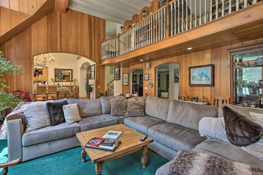Waterfront Lake Arrowhead Home w/ View & Game Room