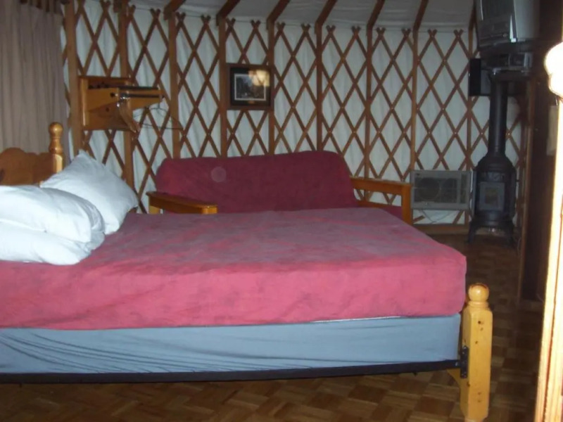 Lake of the Springs Camping Resort Yurt 6