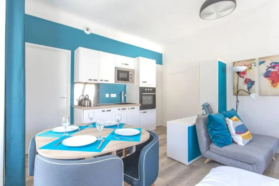 Zen Studio Les Thermes - Challes Centre - Parking