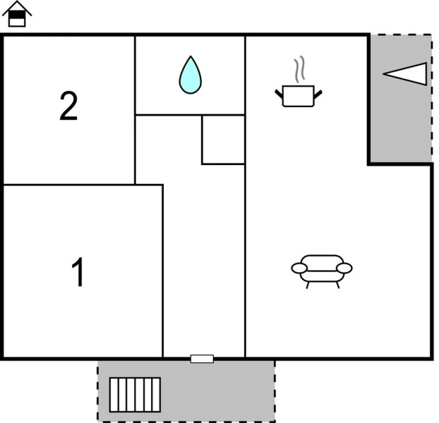 Amazing Apartment in Plano With Wifi and 2 Bedrooms