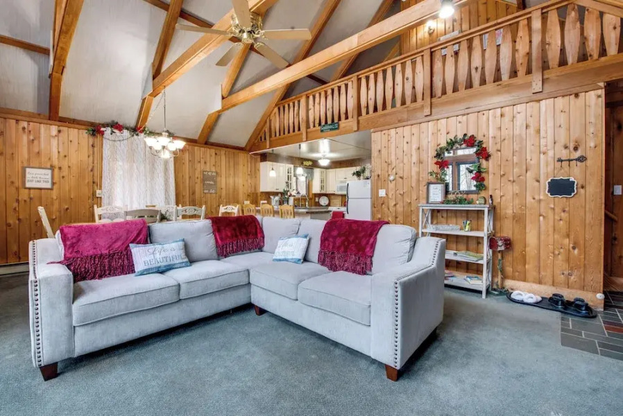 Fire Pit + Community Perks: Gouldsboro Cabin!