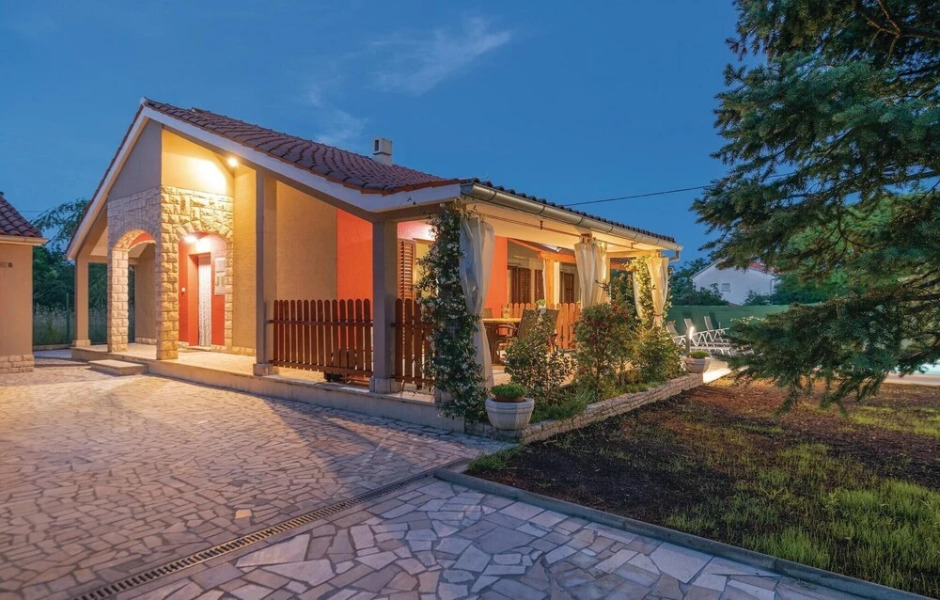 Beautiful Home in Krnica With Outdoor Swimming Pool, Wifi and 3 Bedrooms