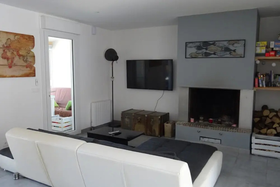 Villa avec vue sur le bassin