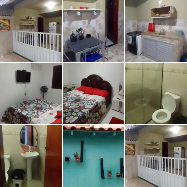 Suíte com cozinha para casal