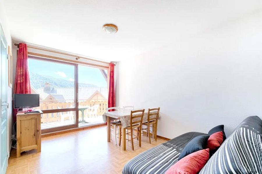 Apartment With 2 Bedrooms in Valmeinier, With Wonderful Mountain View