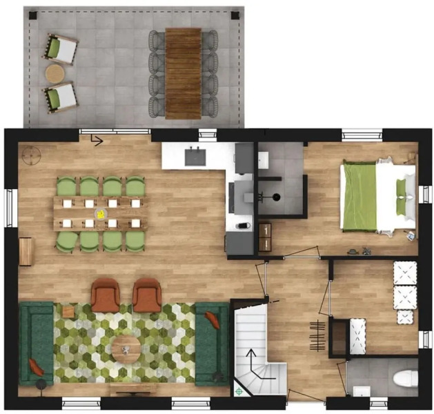 Luxe 12p in Thorn With 6 Bedrooms and 3 Bathrooms