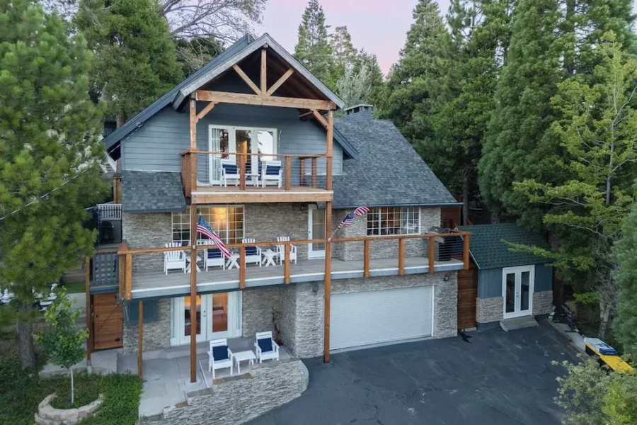 Sauna, Lake Views + Firepits Walk to Lake & Trails Zurich Drive by Avantstay