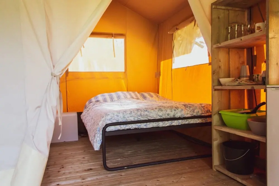 Safaritent at Camping Belle-Vue 2000