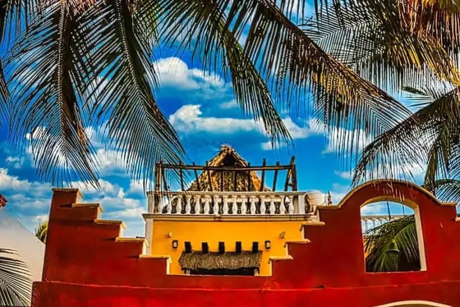 Beachfront Palapa In El Cuyo, Best Views
