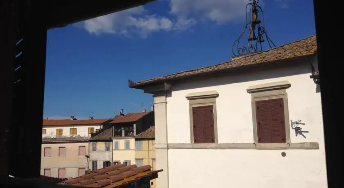 Attico con vista sui tetti