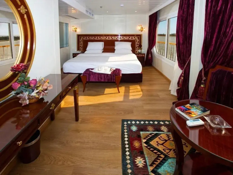 Luxury Nile Cruise Alhambra - Every Saturday Luxur to Aswan 4 Nights 5 Days