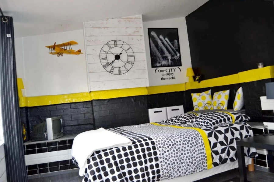 House With 2 Bedrooms in Saint-pol-de-léon, With Wonderful City View, Balcony and Wifi