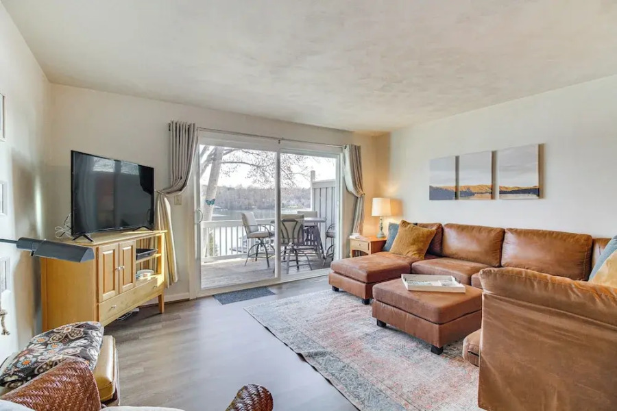 Lakefront Moneta Home w/ Community Dock!