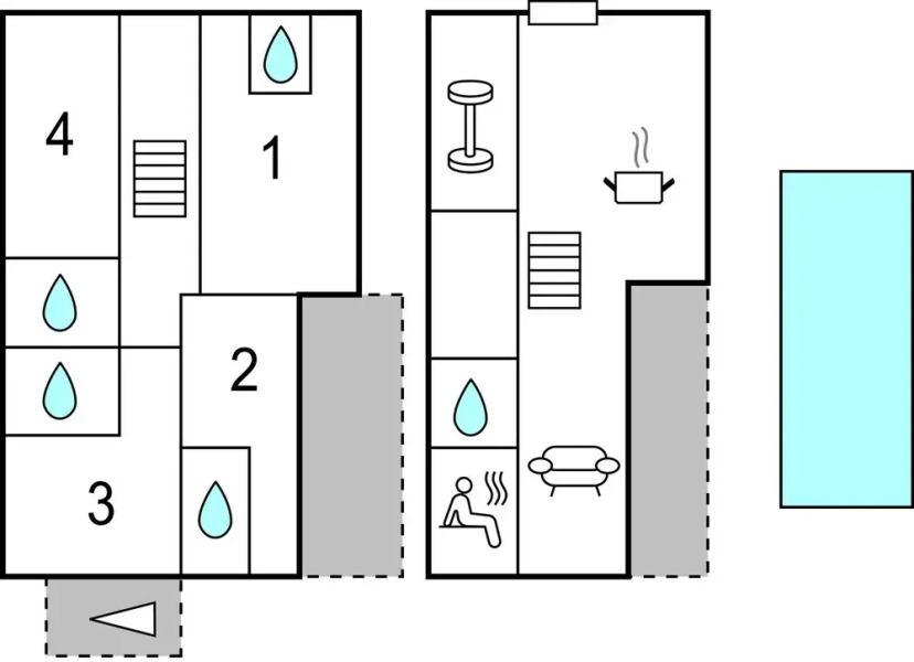 Awesome Home in Jesenice With Sauna, Wifi and Heated Swimming Pool