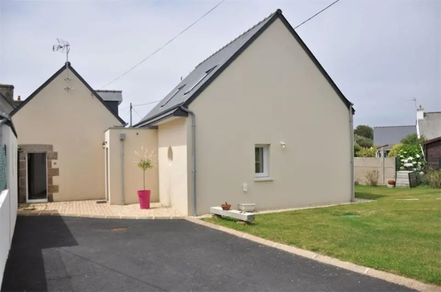 Belle maison avec jardin clos proche plage à l'ILE GRANDE - Réf 291