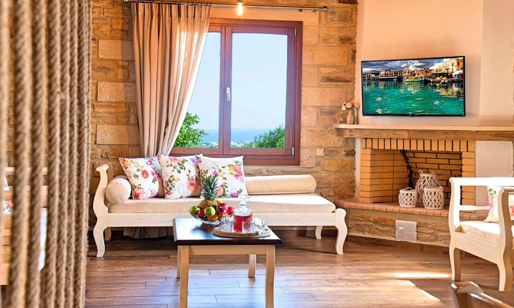 Cretan Sunrise Villa with Heated Pool