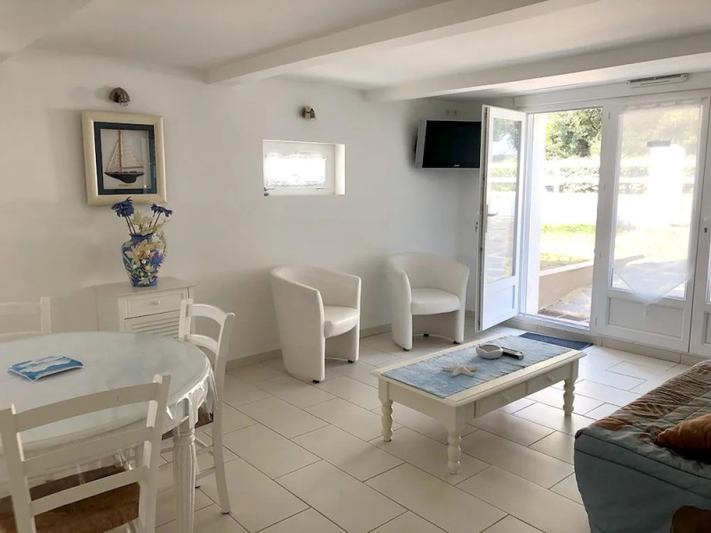 Apartment With 2 Bedrooms In Saint Michel Chef Chef With Furnished Terrace 300 M From The Beach