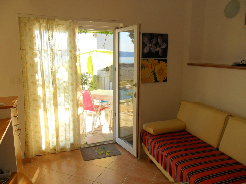 Studio apartment Zlato - with pool : SA5 Maslina  Senj, Riviera Senj