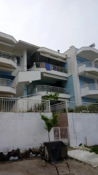 Apartment With 2 Bedrooms in Leptokarya, With Wonderful sea View, Encl