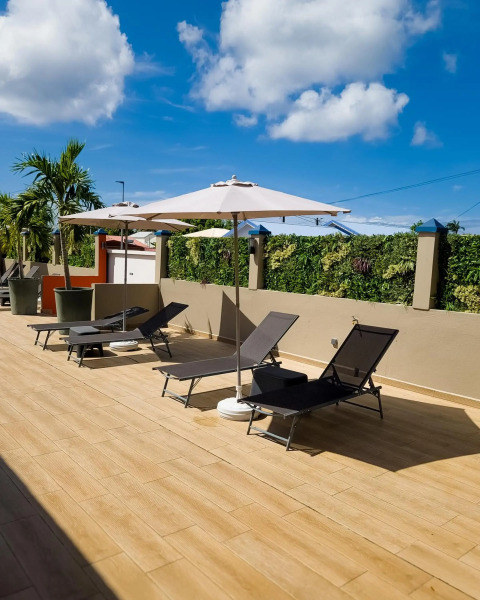 T3 Jacuzzis et piscine au centre ville de Port-Louis