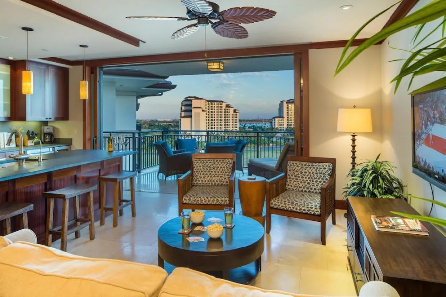 Three-bedroom Villas at Ko Olina Beach Villas Resort