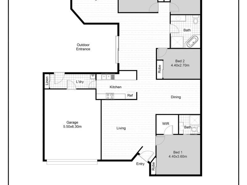 An Easy Stroll to the Water the Park and the Country Club