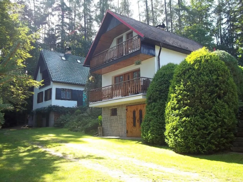 Charming Chalet in Cervená Recice With Fireplace