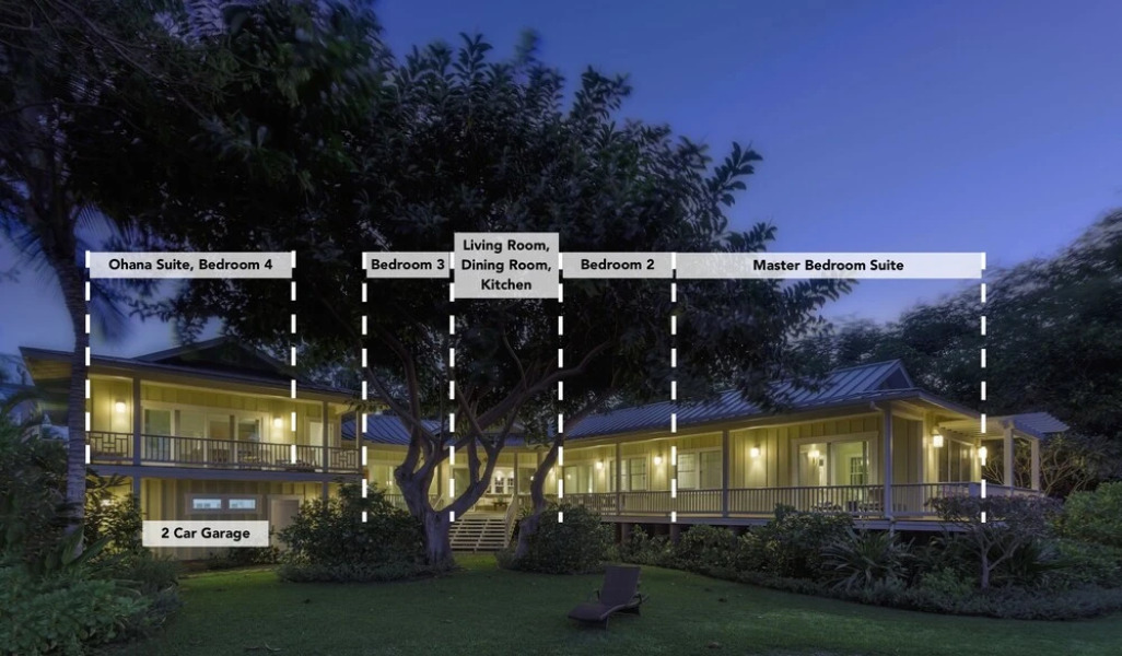 4BD Estate Home at Puako Bay 4 Bedrooms 4 Bathrooms Home