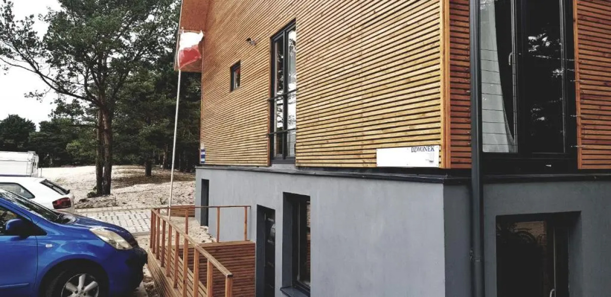 Na Wydmach. Spokój. Cisza. Las dookoła